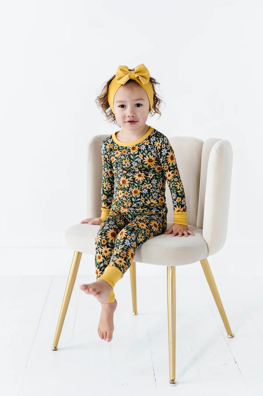 You Are My Sunflower Bamboo Two Piece Pajamas