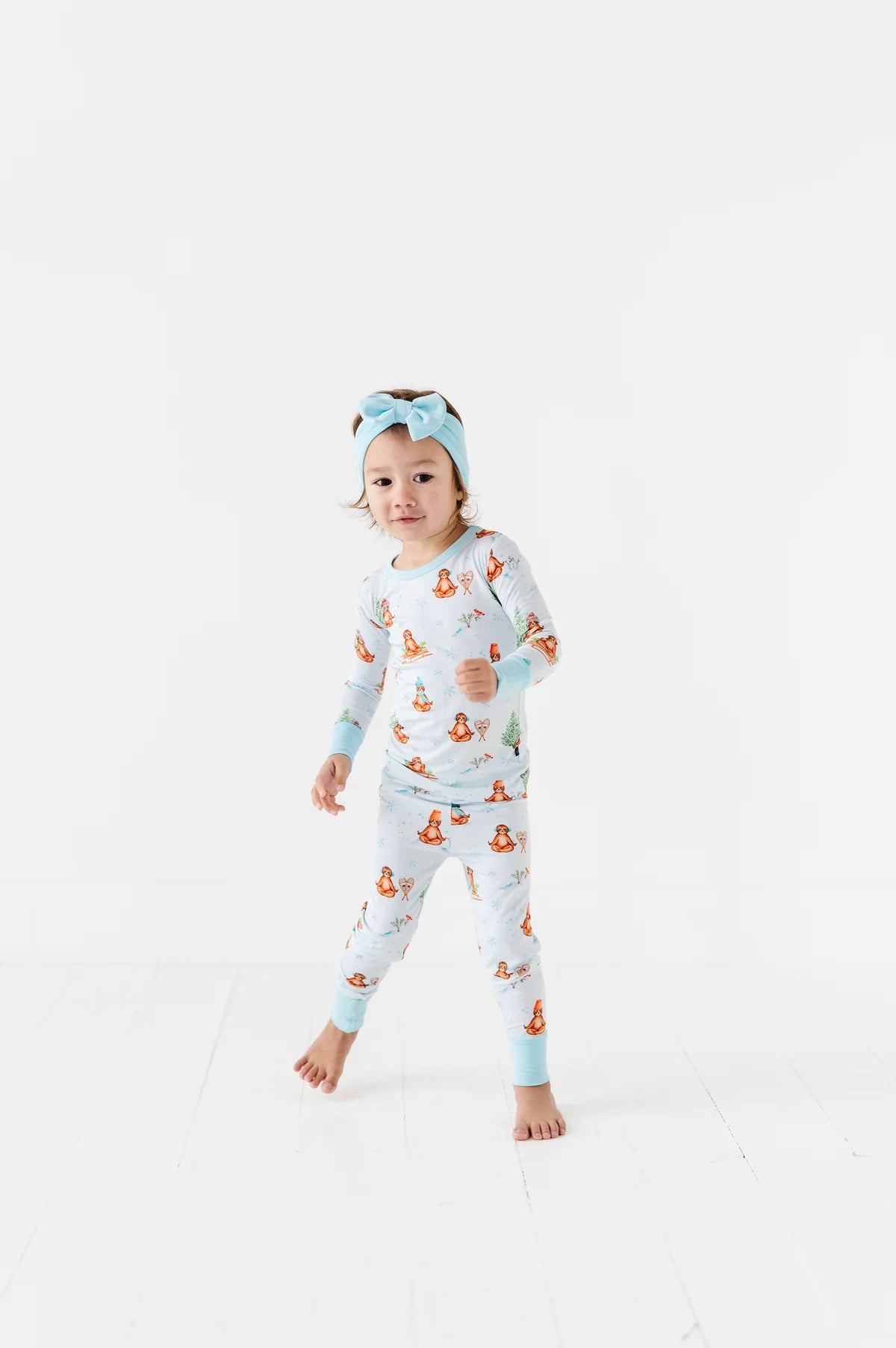 Winter Adventures Two-Piece Bamboo Pajama Set – The Dee & Emm