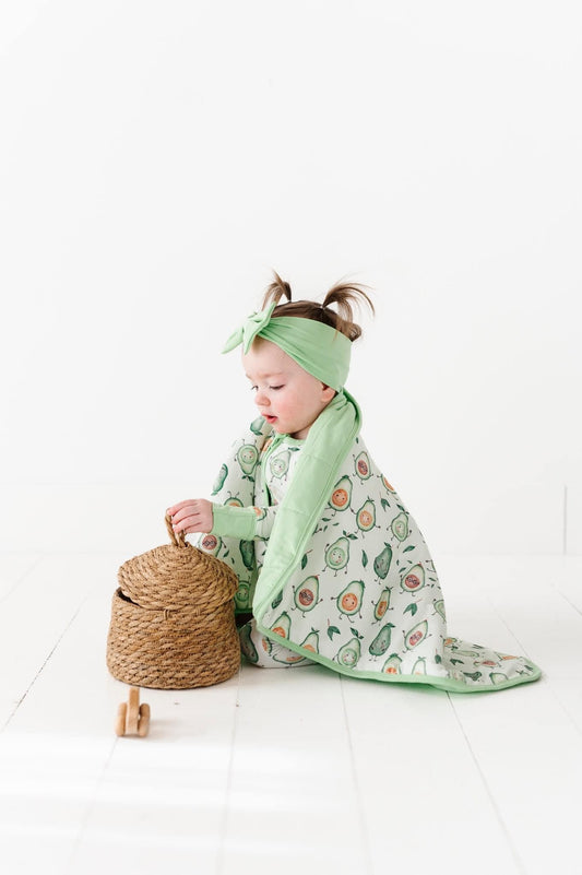 Let’s Avo-cuddle Bamboo Mini Blanket