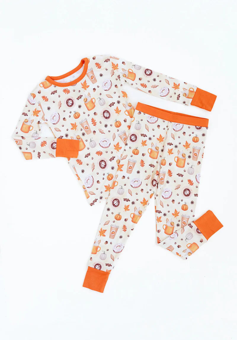 Pumpkin latte pajamas hot sale