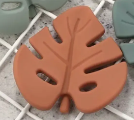 Monstera Leaf Silicone Teether
