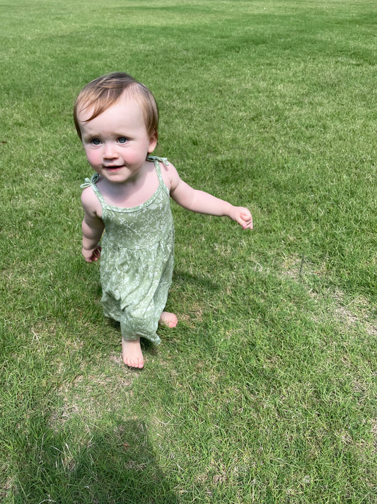 Baby's Breath Bamboo Sundress in Baby and Toddler Sizes