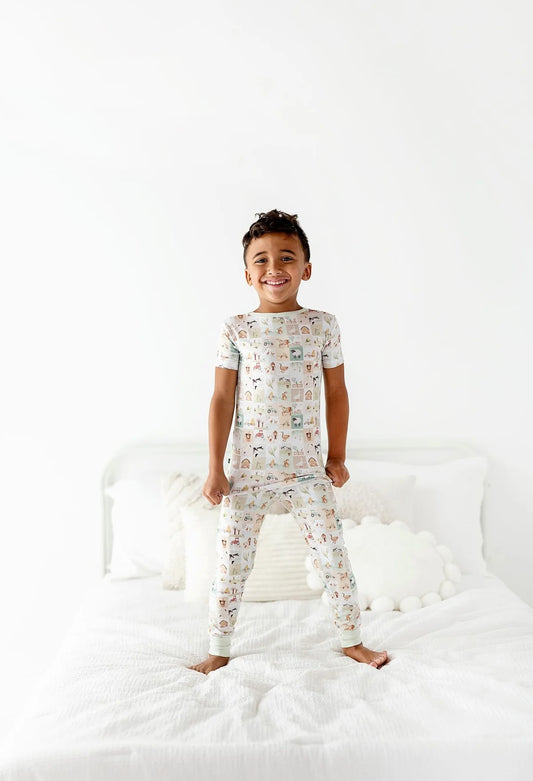 Farm Bamboo Two Piece Pajamas