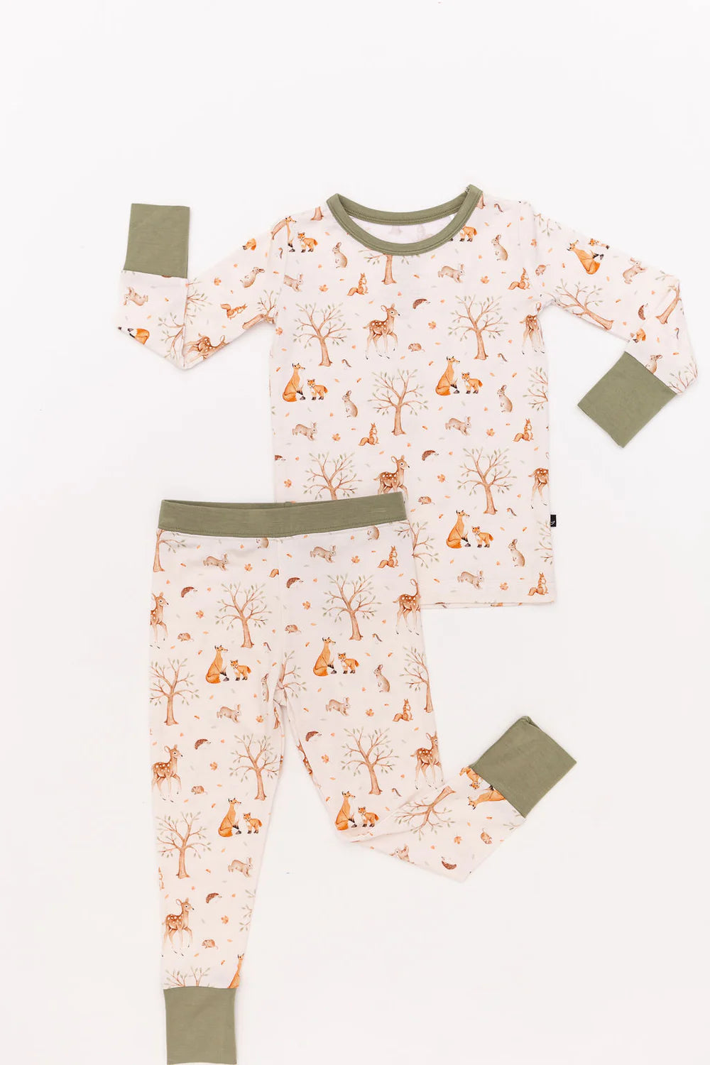 Neighbor-wood Pals Bamboo Two Piece Pajamas