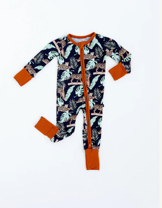 Spot On Bamboo Zip Pajamas