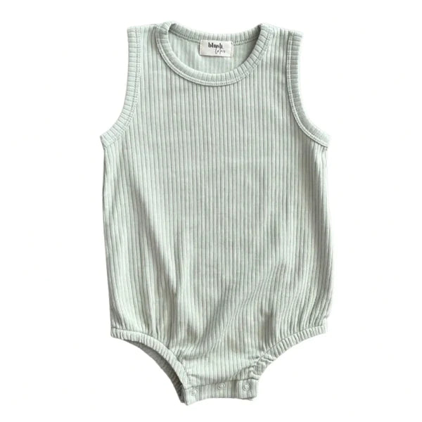 PRESLEY Sleeveless Ribbed Baby Bodysuit