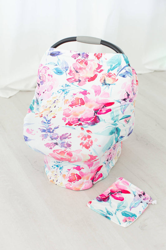 Flora Car Seat Canopy and Breastfeeding Cover