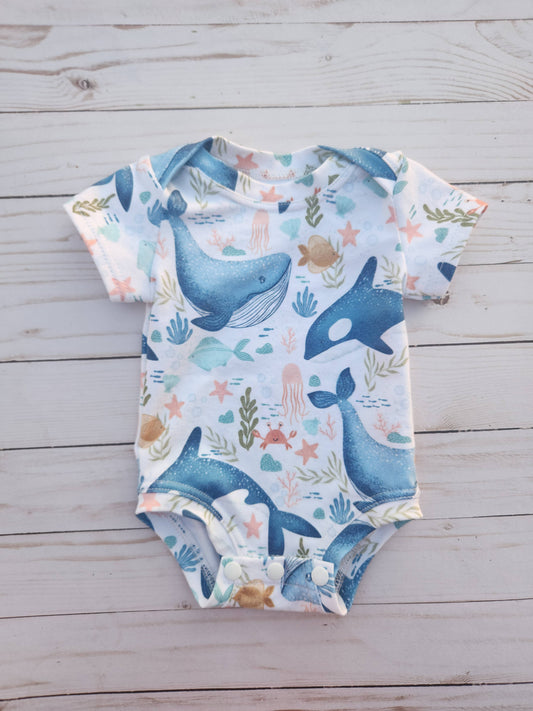 Whale Infant Bodysuit