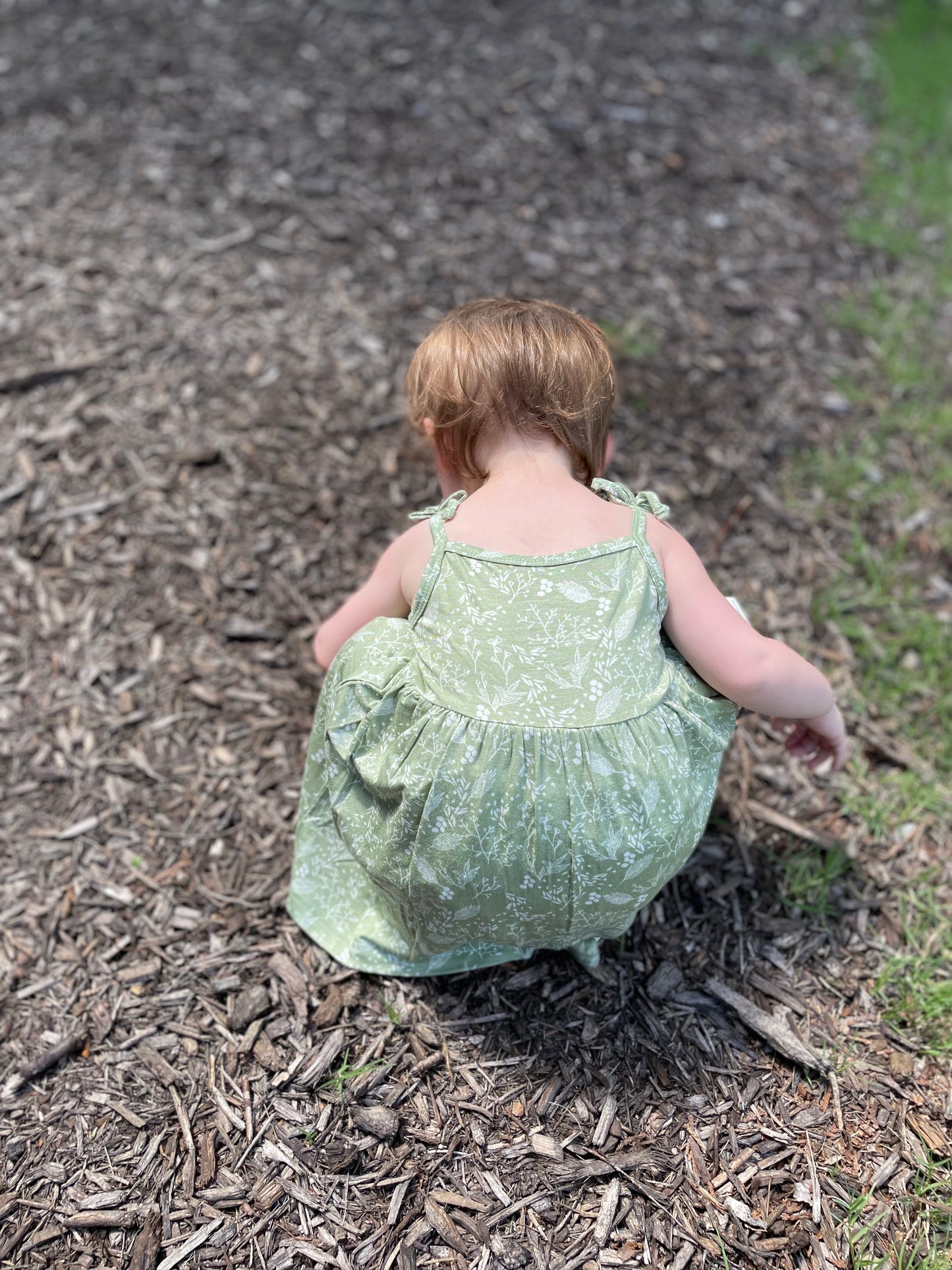 Baby's Breath Bamboo Sundress in Baby and Toddler Sizes