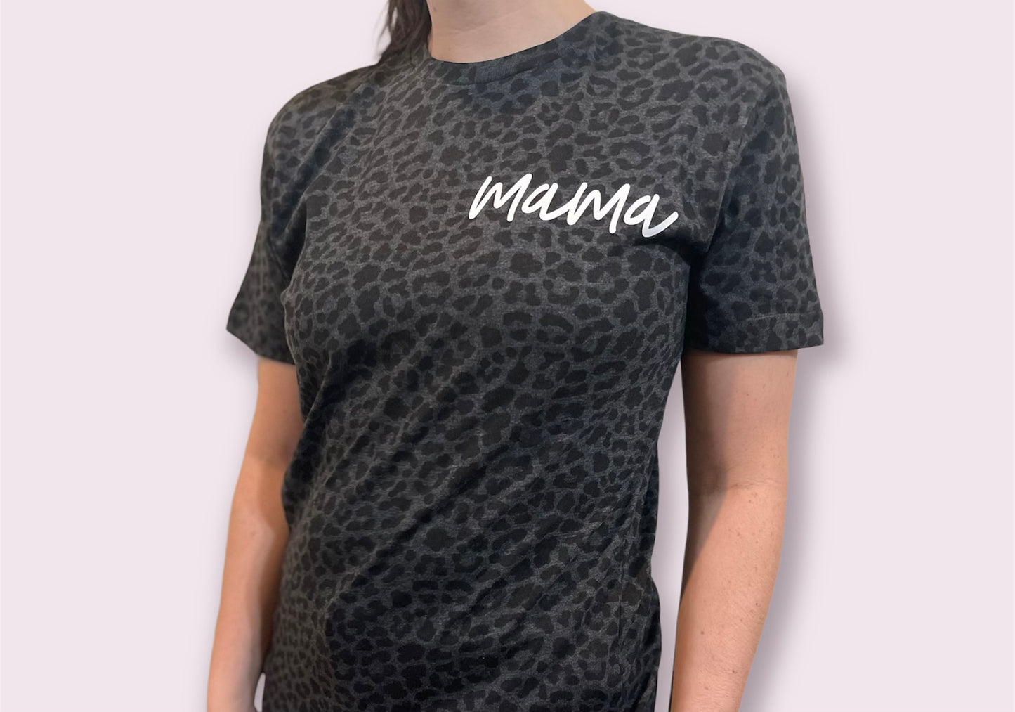 Mama Winter Leopard T-Shirt